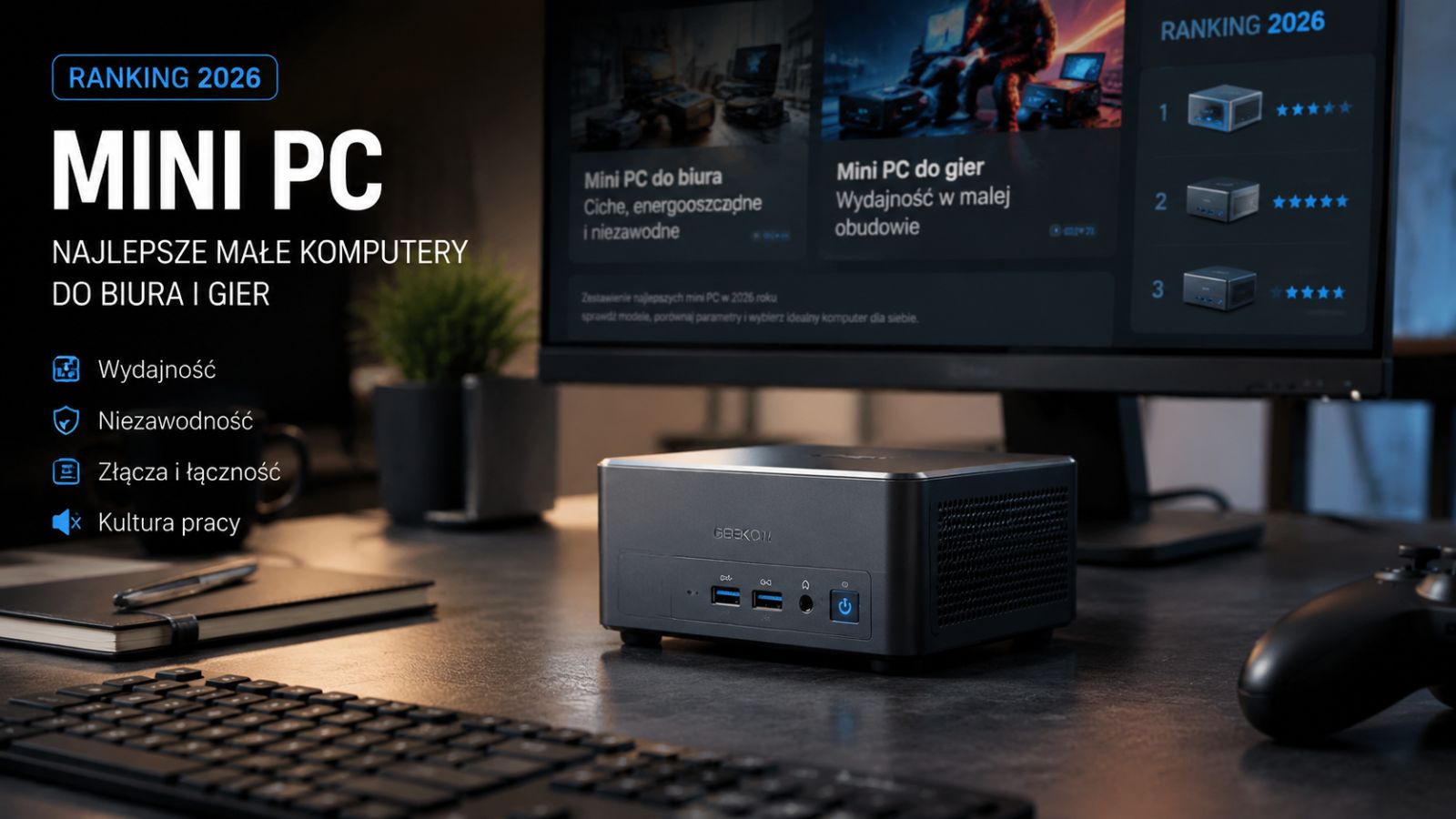 Ranking Mini PC 2026 – Najlepsze małe komputery do biura i gier