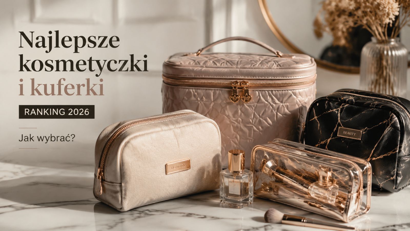 Najlepsze kosmetyczki i kuferki – Ranking 2026. Jak wybrać?