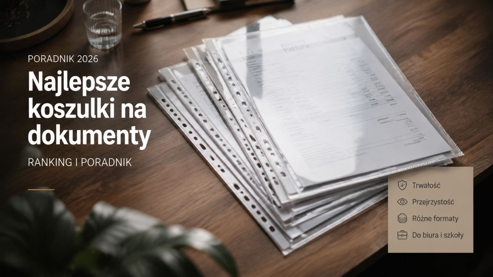 Najlepsze koszulki na dokumenty – ranking 2026 i poradnik