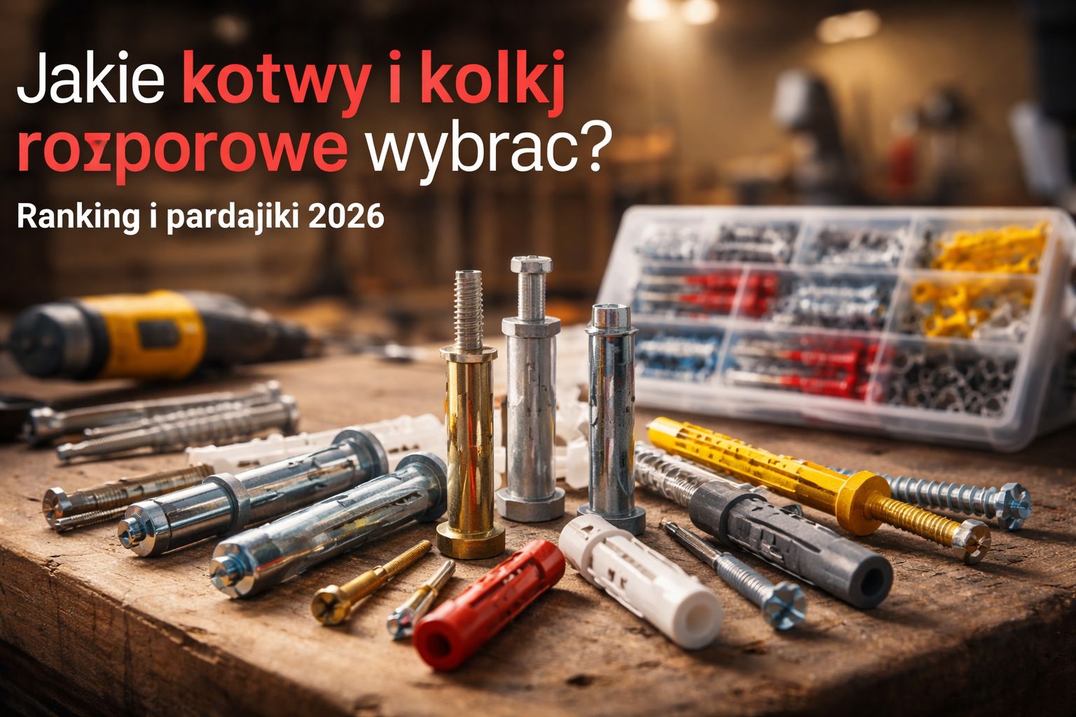 Jakie kotwy i kołki rozporowe wybrać? Ranking i poradnik 2026