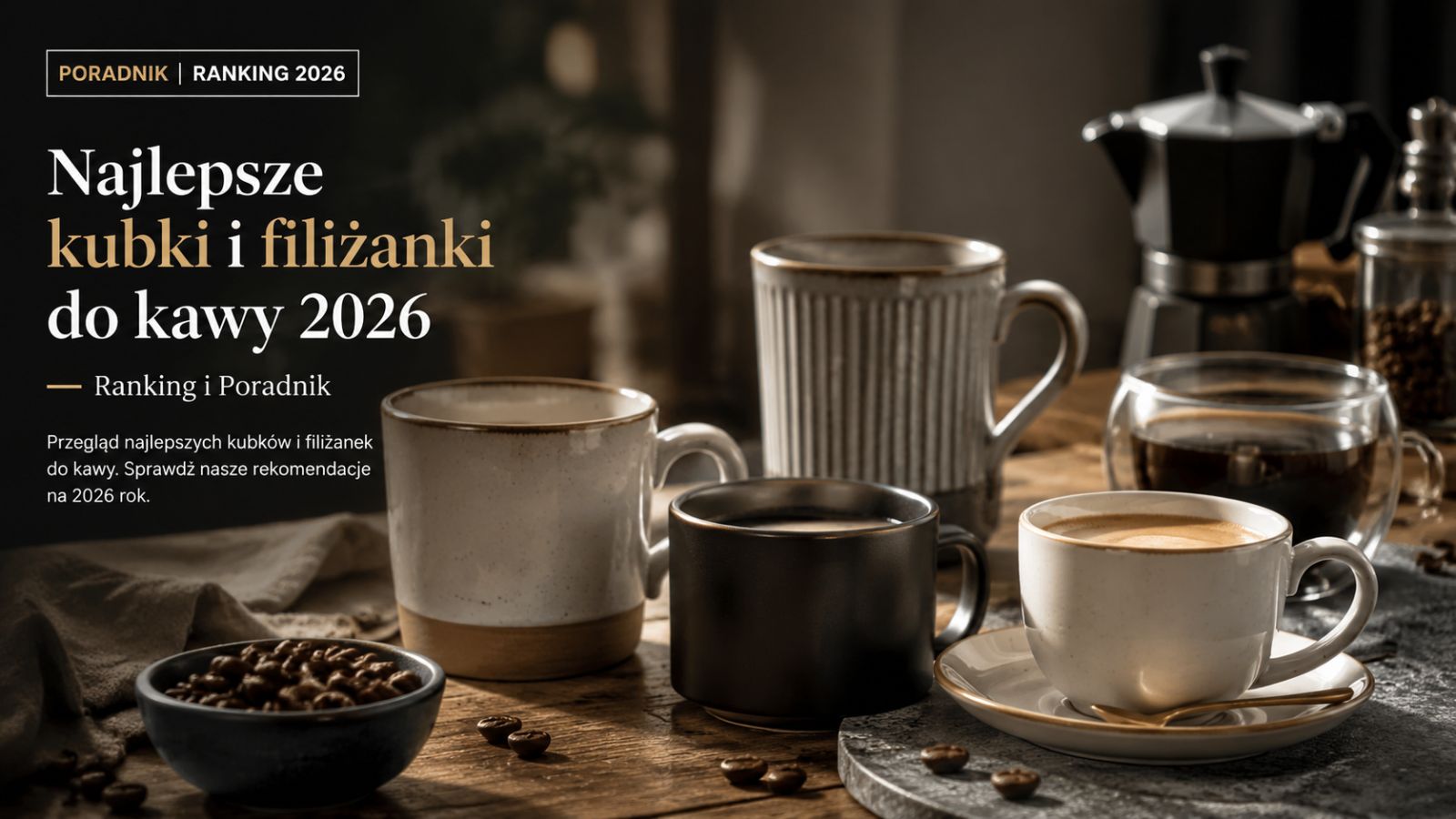 Najlepsze kubki i filiżanki do kawy 2026 – Ranking i Poradnik
