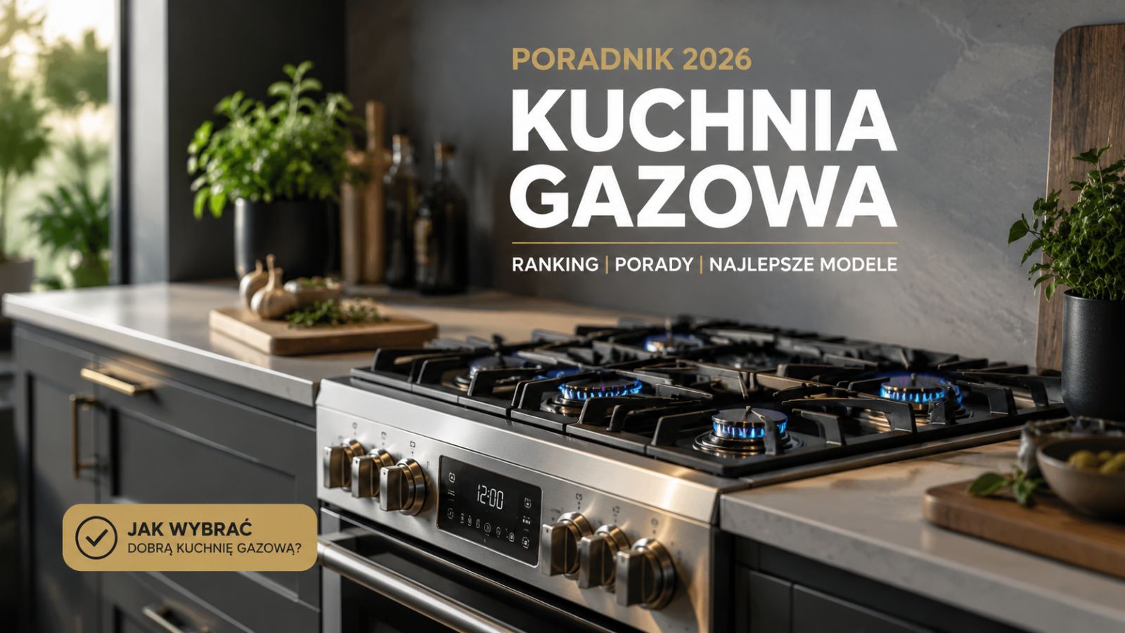 Kuchnia gazowa w 2026 roku – ranking i poradnik zakupowy