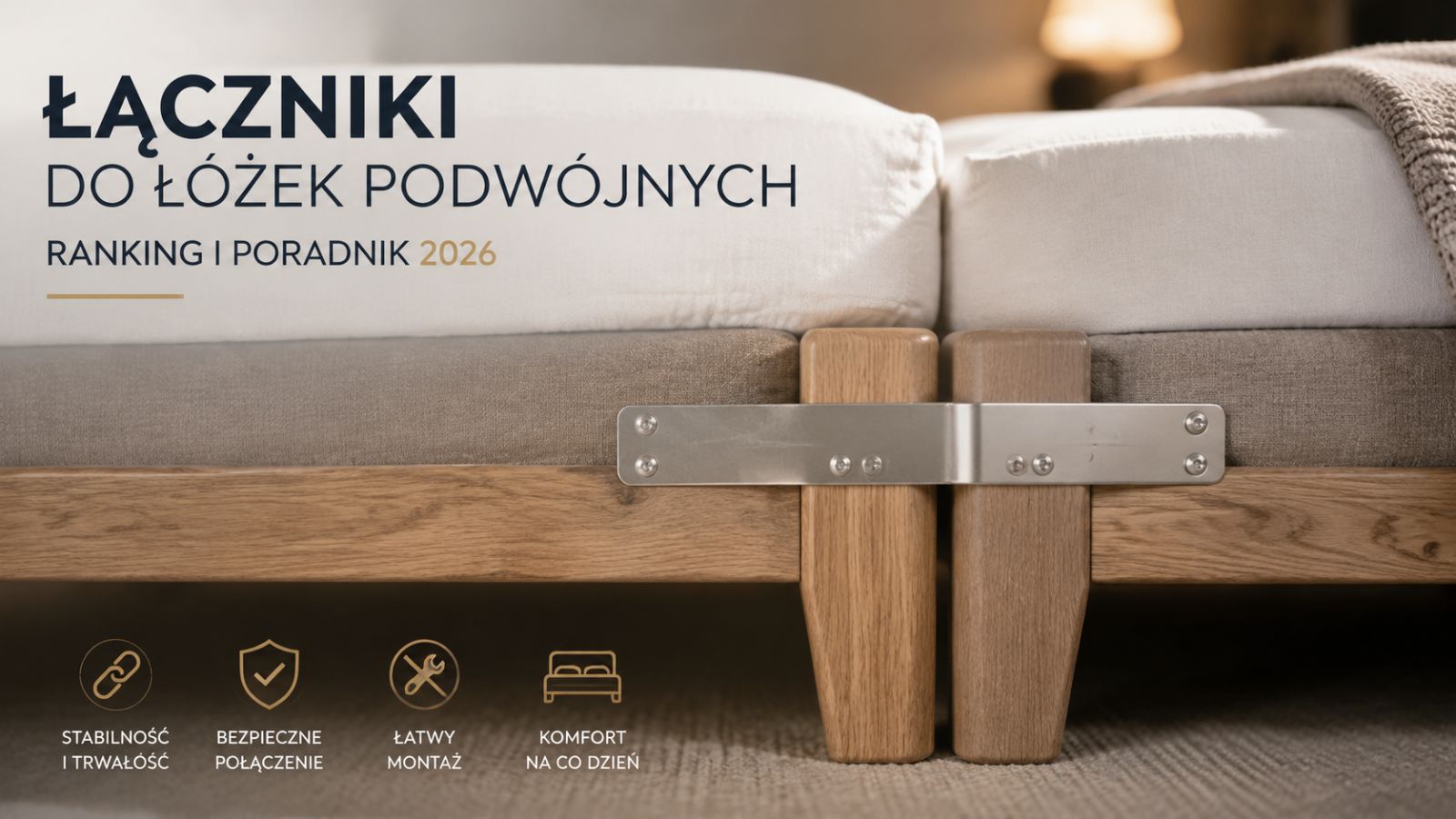 Łączniki do łóżek podwójnych – ranking i poradnik 2026