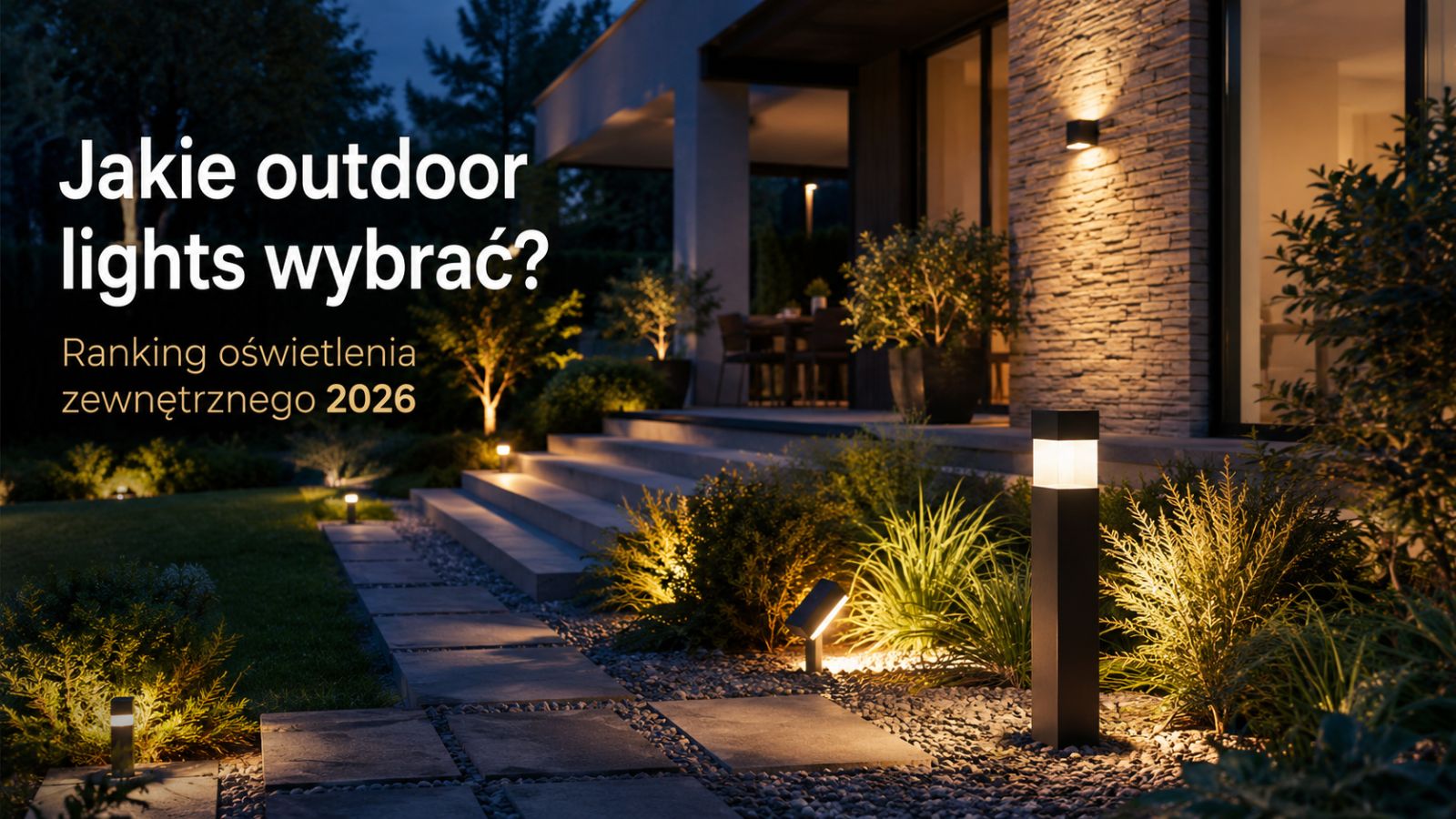 Jakie outdoor lights wybrać? Ranking oświetlenia zewnętrznego 2026
