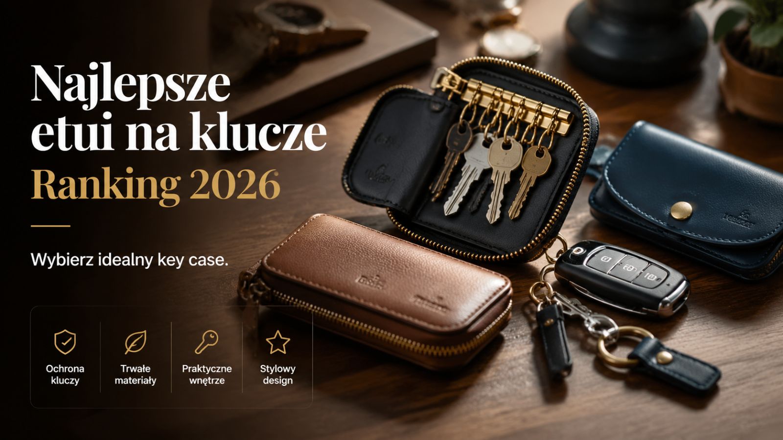 Najlepsze etui na klucze – Ranking 2026. Wybierz idealny key case