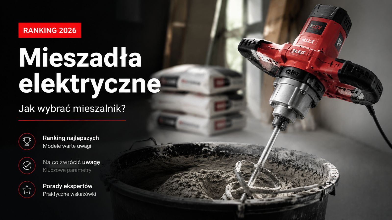 Ranking mieszadeł elektrycznych 2026 – Jak wybrać mieszalnik?