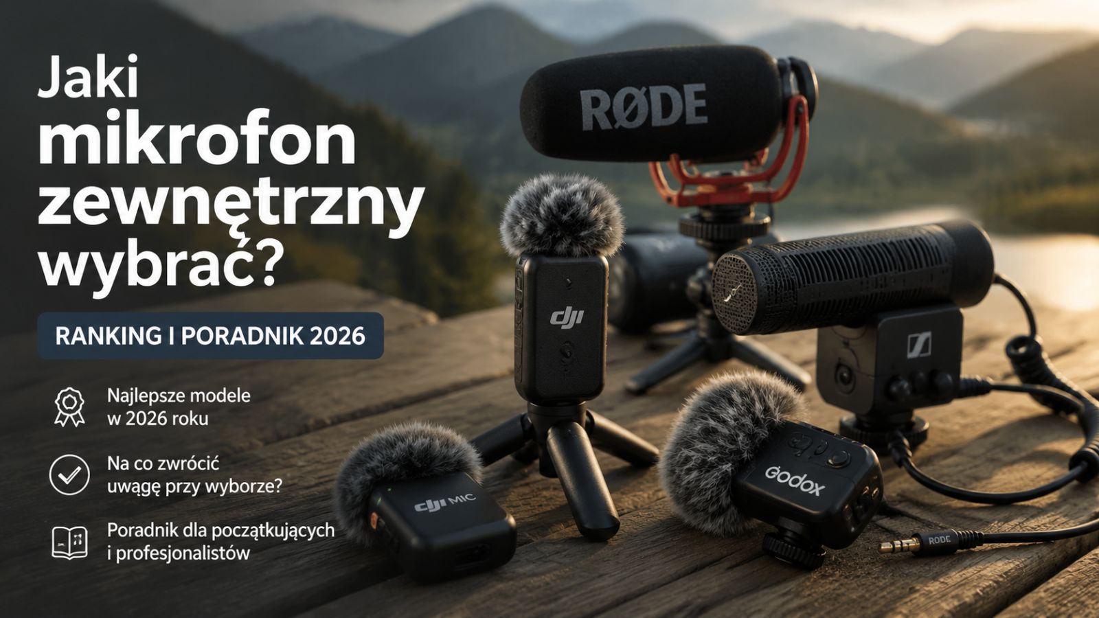 Jaki mikrofon zewnętrzny wybrać? Ranking i poradnik 2026