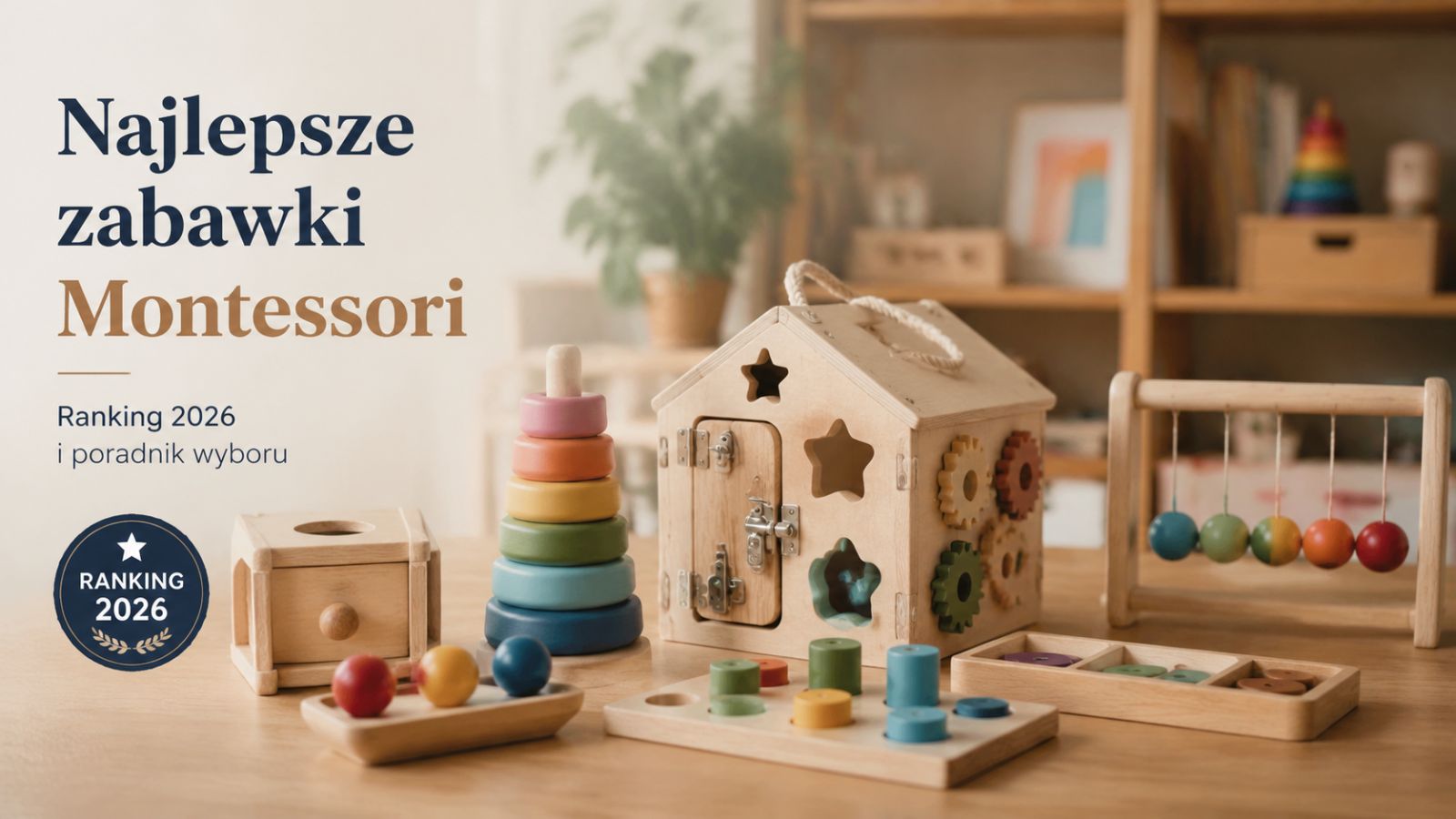 Najlepsze zabawki Montessori – Ranking 2026 i poradnik wyboru