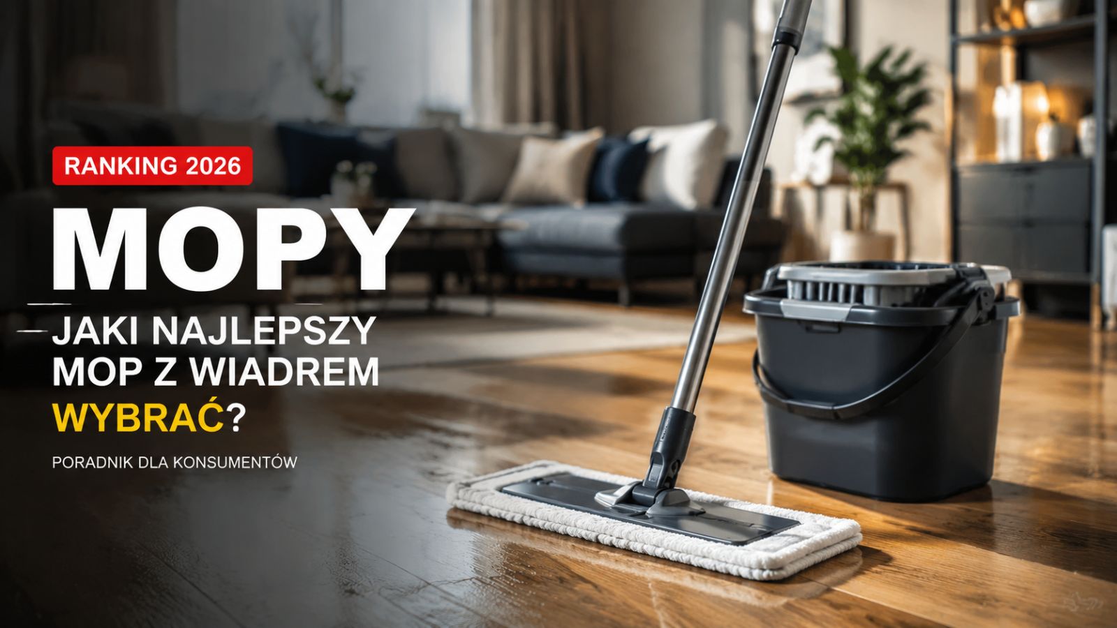 Ranking mopów 2026: Jaki najlepszy mop z wiadrem wybrać?