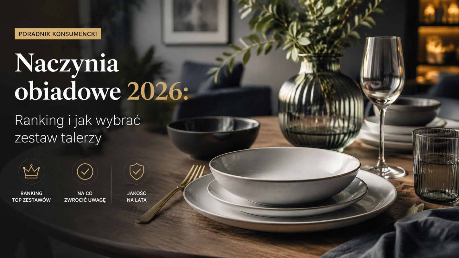 Naczynia obiadowe 2026: Ranking i jak wybrać zestaw talerzy