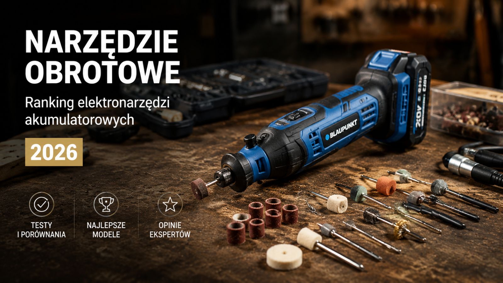 Narzędzie obrotowe: Ranking elektronarzędzi akumulatorowych 2026