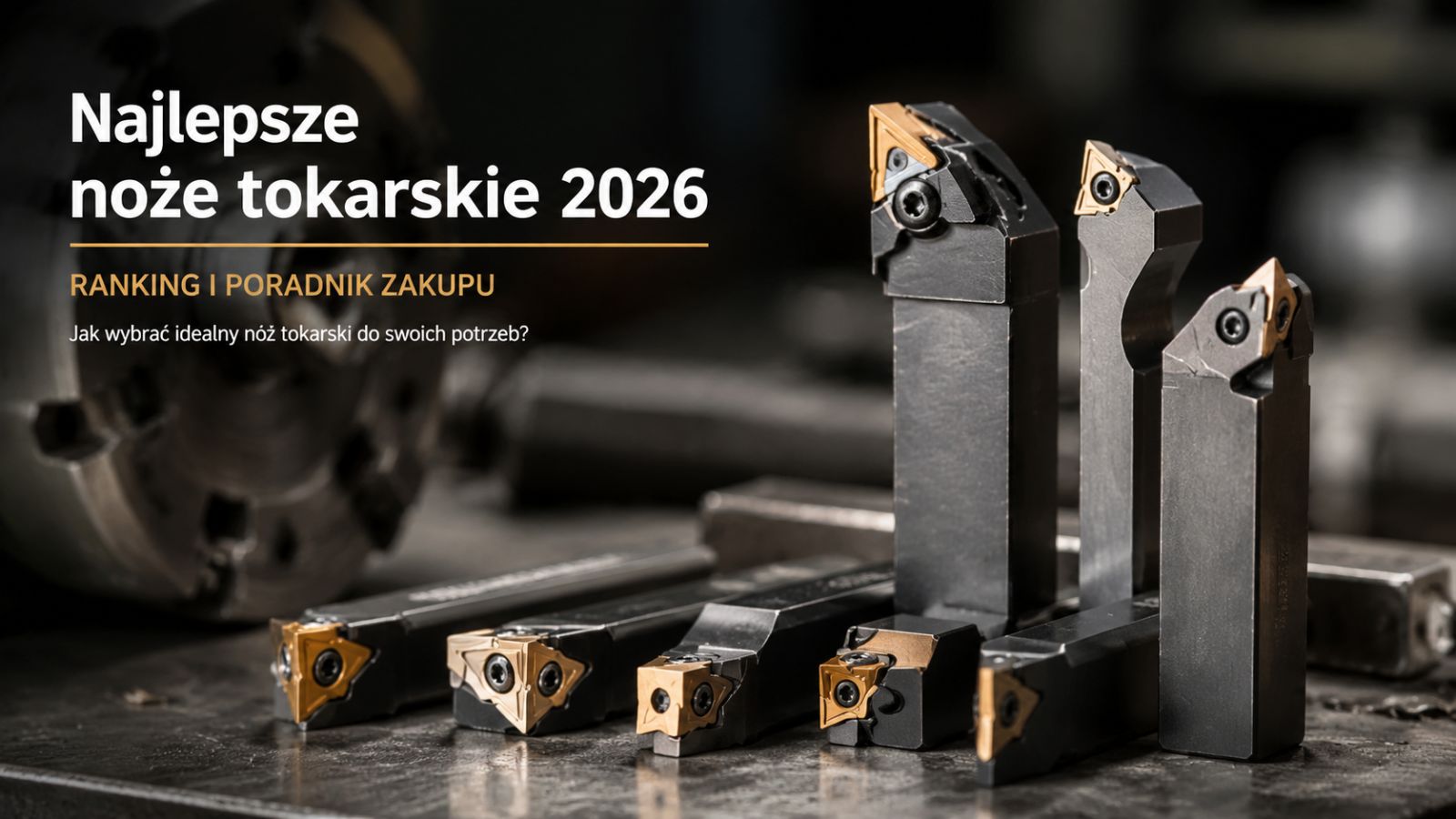 Najlepsze noże tokarskie 2026 – Ranking i poradnik zakupu