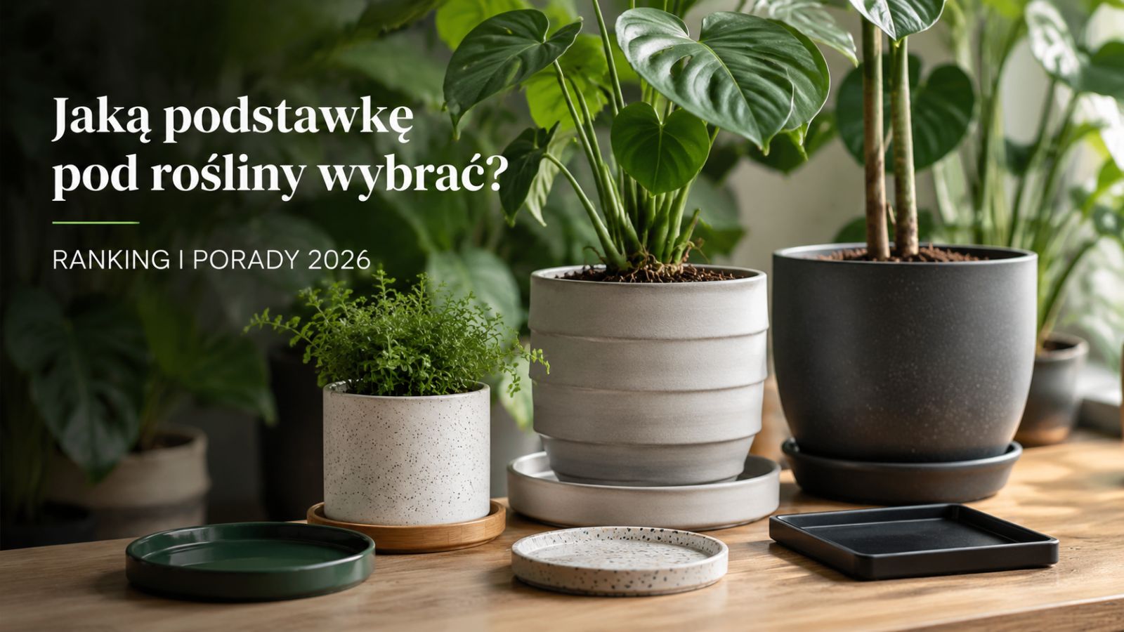 Jaką podstawkę pod rośliny wybrać? Ranking i porady 2026