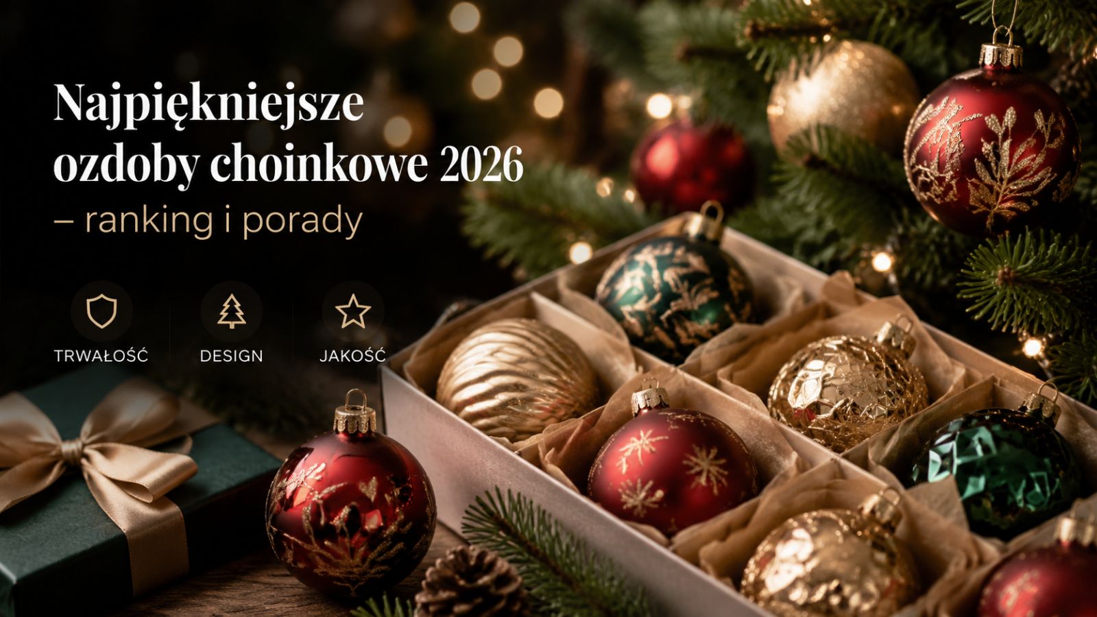 Najpiękniejsze ozdoby choinkowe 2026 – ranking i porady
