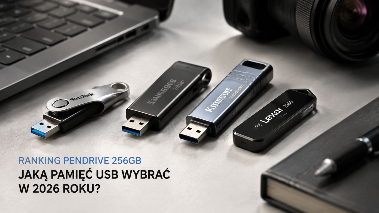 Ranking pendrive 256GB – jaką pamięć USB wybrać w 2026 roku?