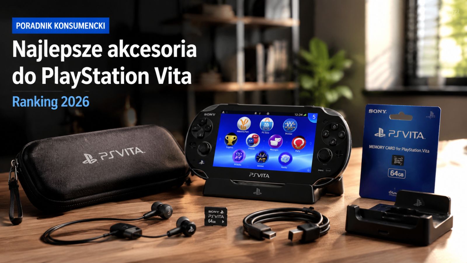 Najlepsze akcesoria do PlayStation Vita – Ranking 2026