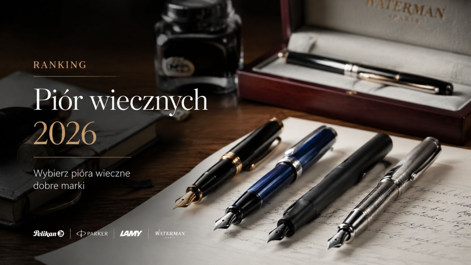 Ranking piór wiecznych 2026 – wybierz pióra wieczne dobre marki