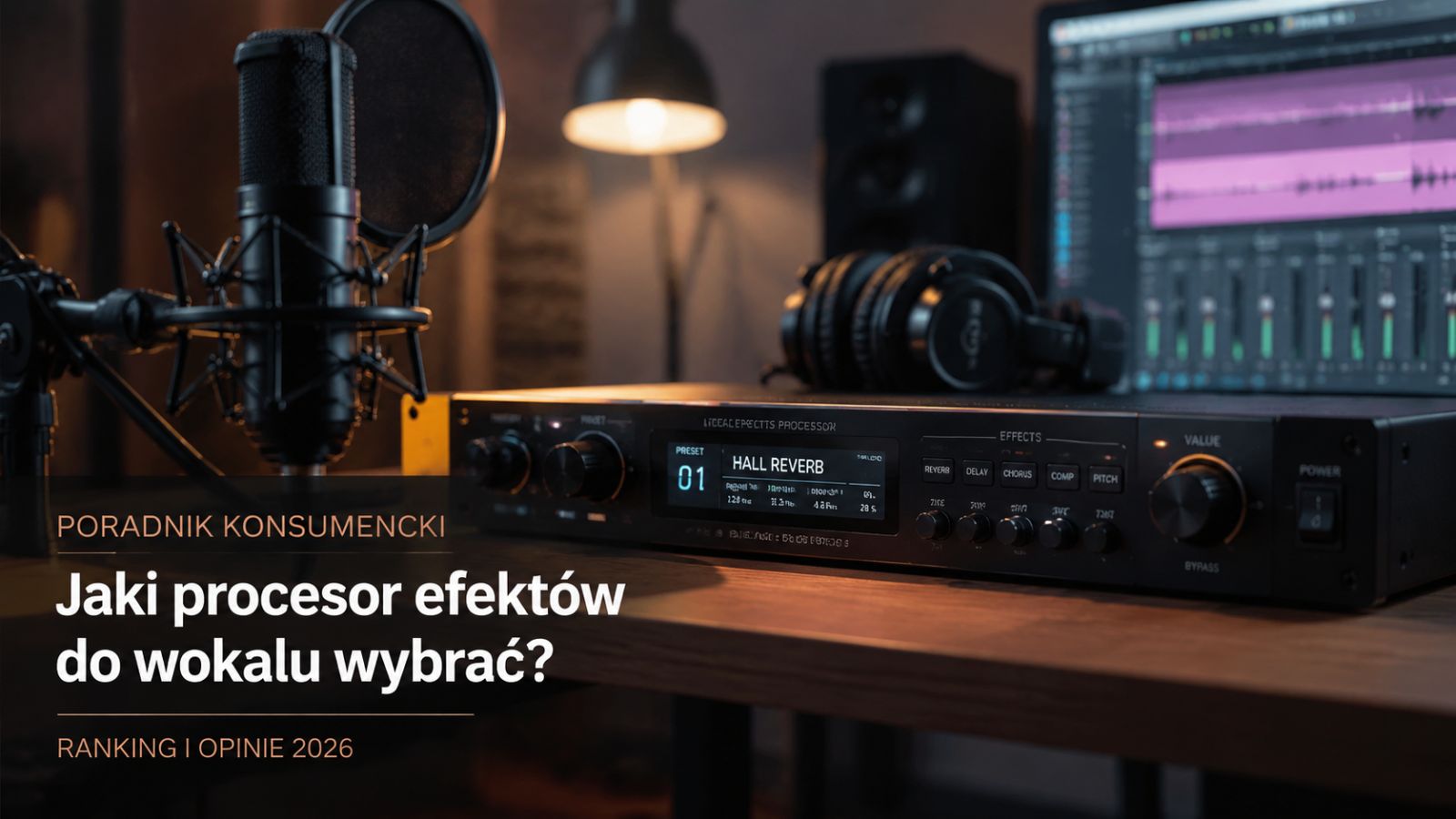 Jaki procesor efektów do wokalu wybrać? Ranking i opinie 2026