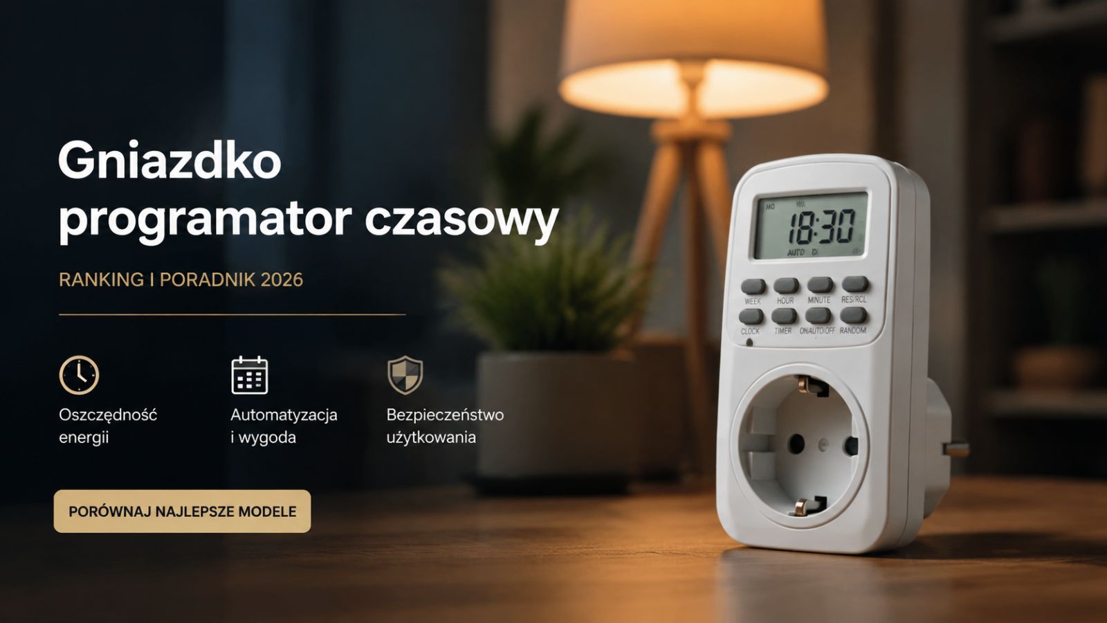 Gniazdko programator czasowy – ranking i poradnik 2026