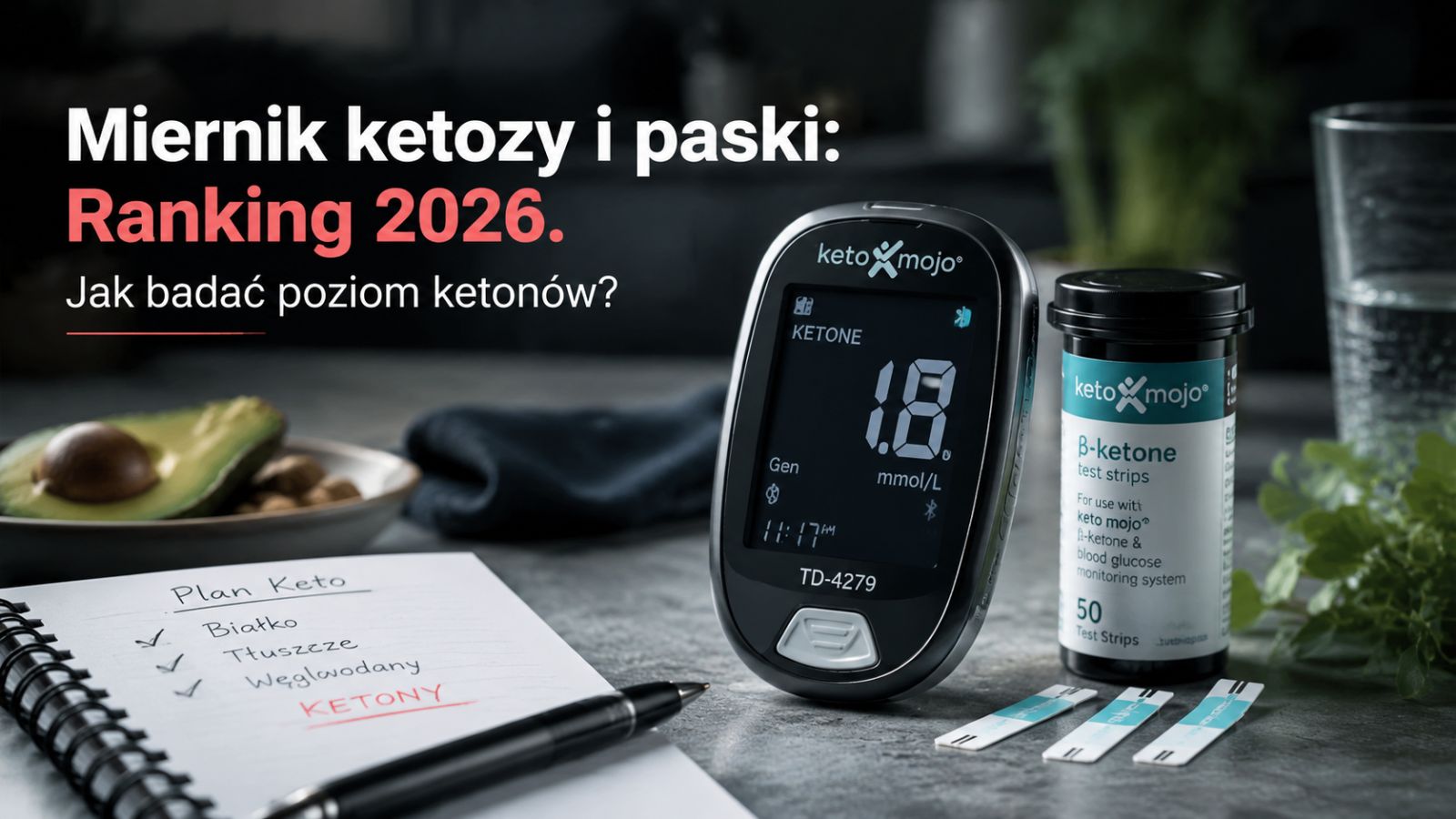 Miernik ketozy i paski: Ranking 2026. Jak badać poziom ketonów?