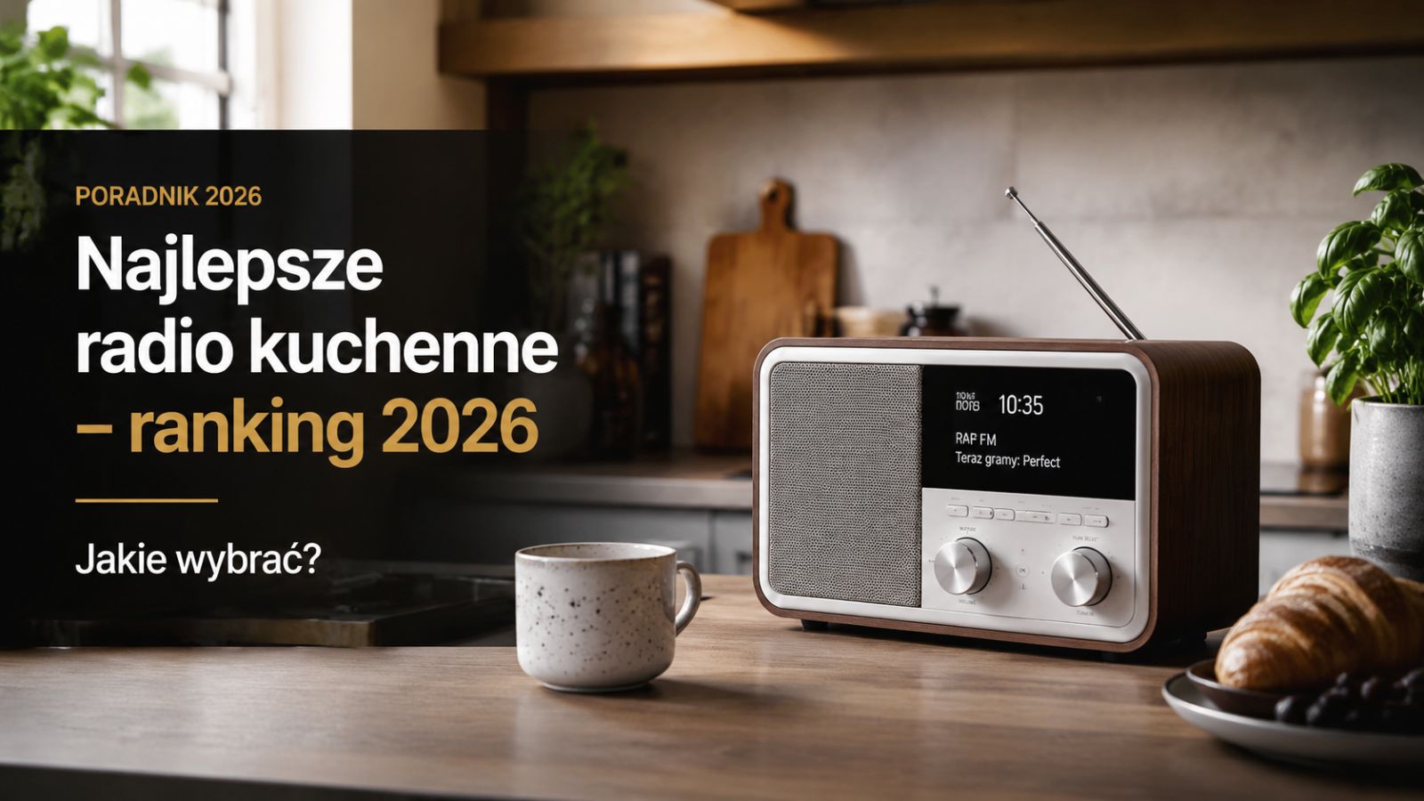 Najlepsze radio kuchenne – ranking 2026. Jakie wybrać?
