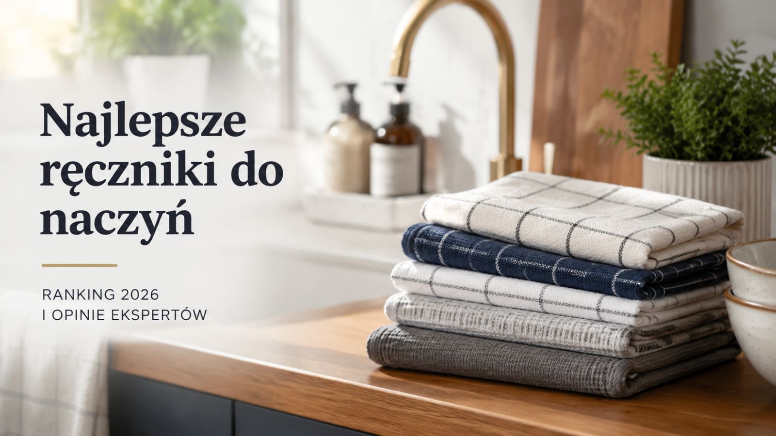 Najlepsze ręczniki do naczyń – Ranking 2026 i opinie ekspertów