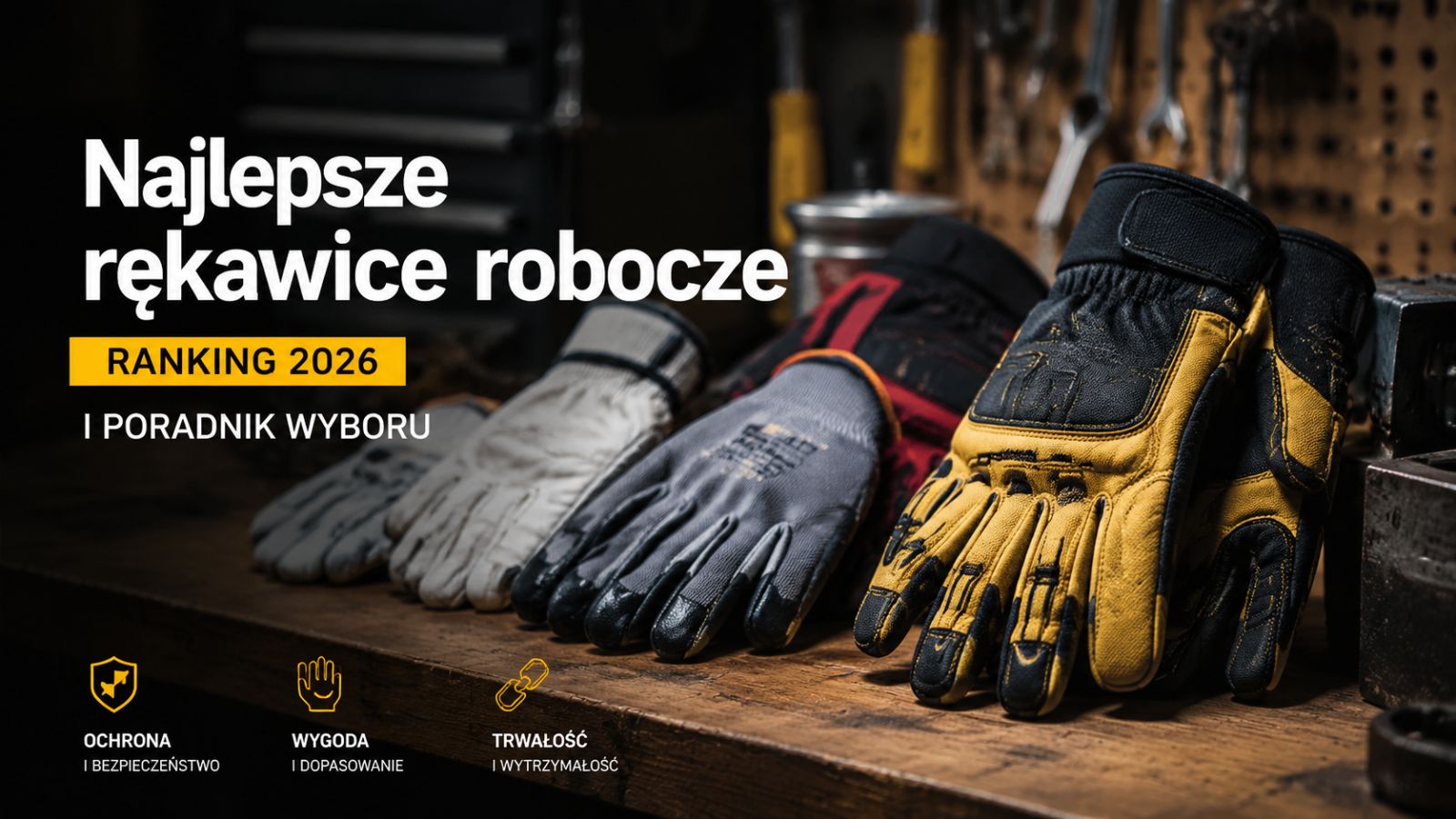 Najlepsze rękawice robocze – ranking 2026 i poradnik wyboru