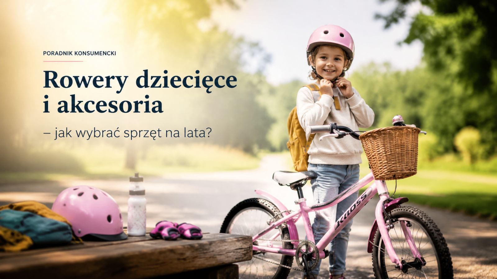 Rowery dziecięce i akcesoria – jak wybrać sprzęt na lata?