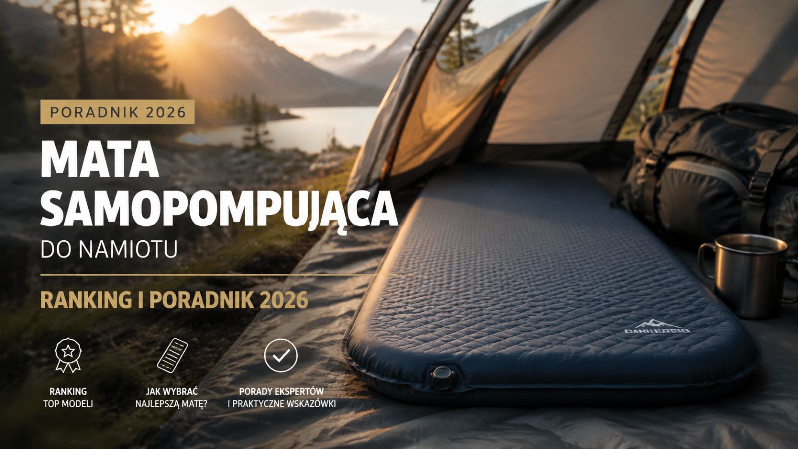 Mata samopompująca do namiotu – ranking i poradnik 2026