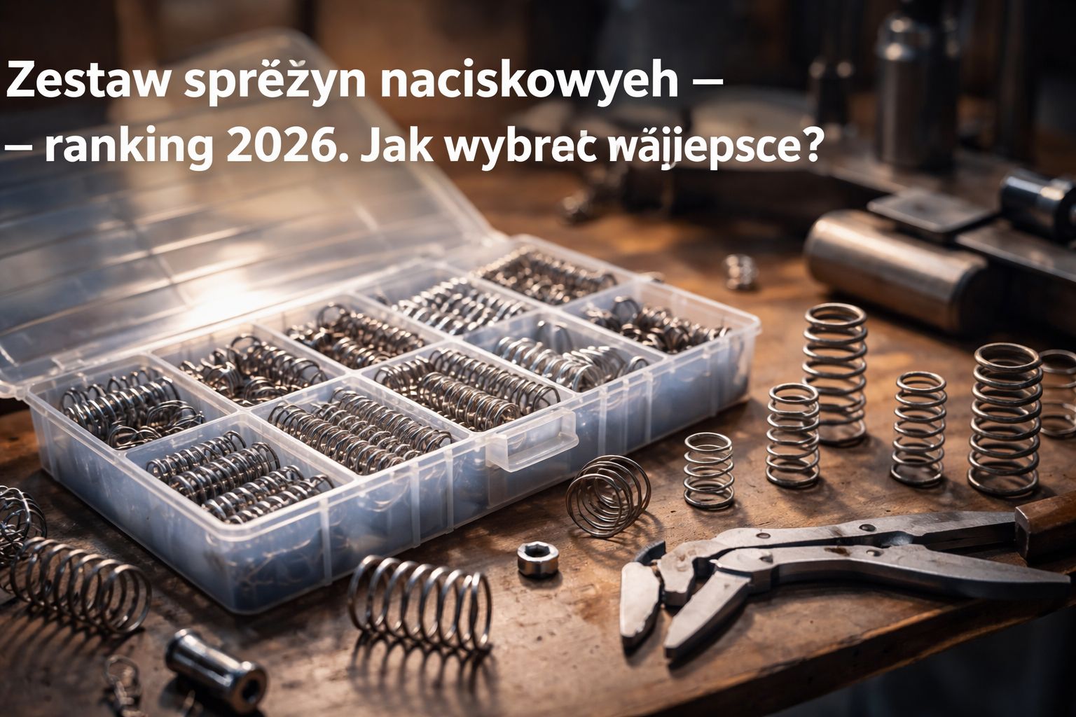 Zestaw sprężyn naciskowych – ranking 2026. Jak wybrać najlepsze?