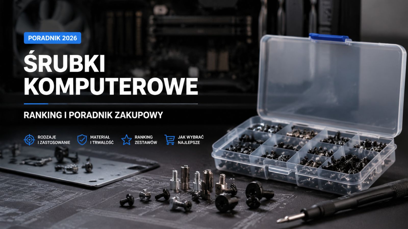 Zestaw śrub do komputera – ranking i poradnik zakupowy 2026
