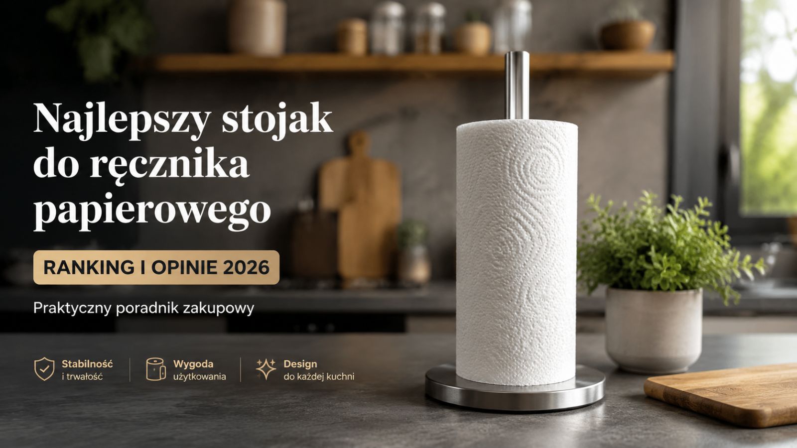 Najlepszy stojak do ręcznika papierowego – Ranking i opinie 2026