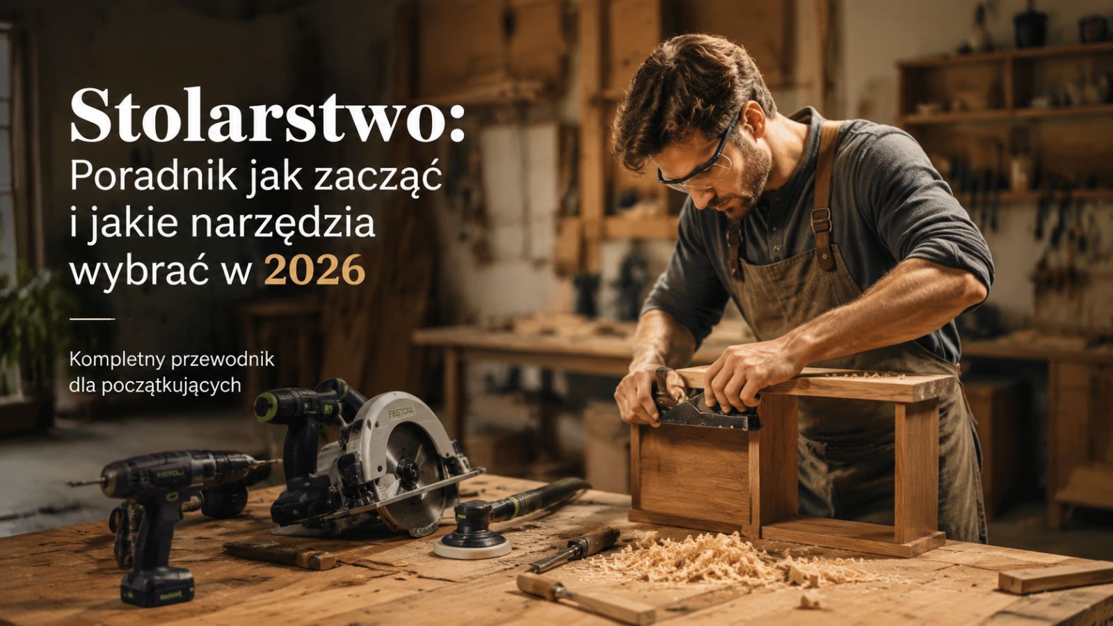 Stolarstwo: Poradnik jak zacząć i jakie narzędzia wybrać w 2026