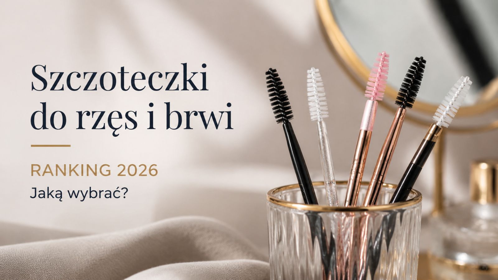 Szczoteczki do rzęs i brwi – ranking 2026. Jaką wybrać?
