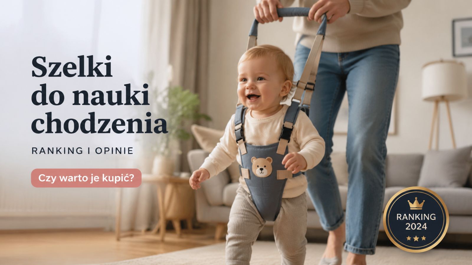 Szelki do nauki chodzenia – ranking i opinie. Czy warto je kupić?