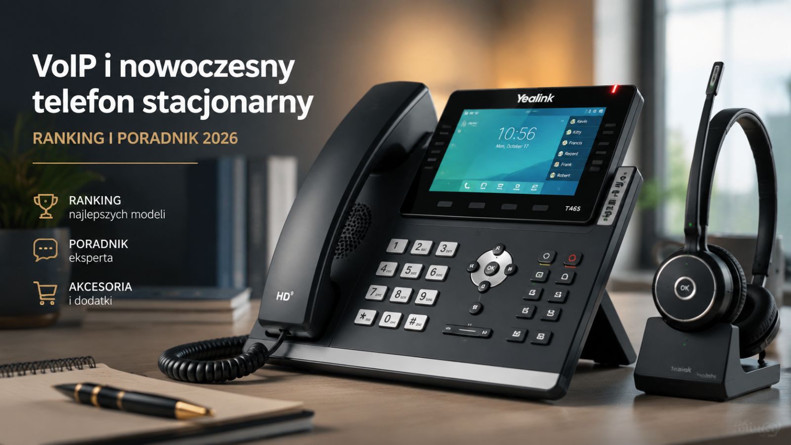 VoIP i nowoczesny telefon stacjonarny – ranking i poradnik 2026