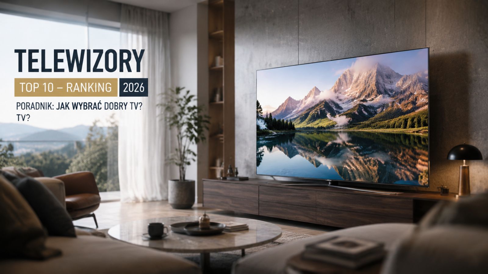 Telewizory Top 10 – Ranking 2026 i poradnik jak wybrać dobry TV