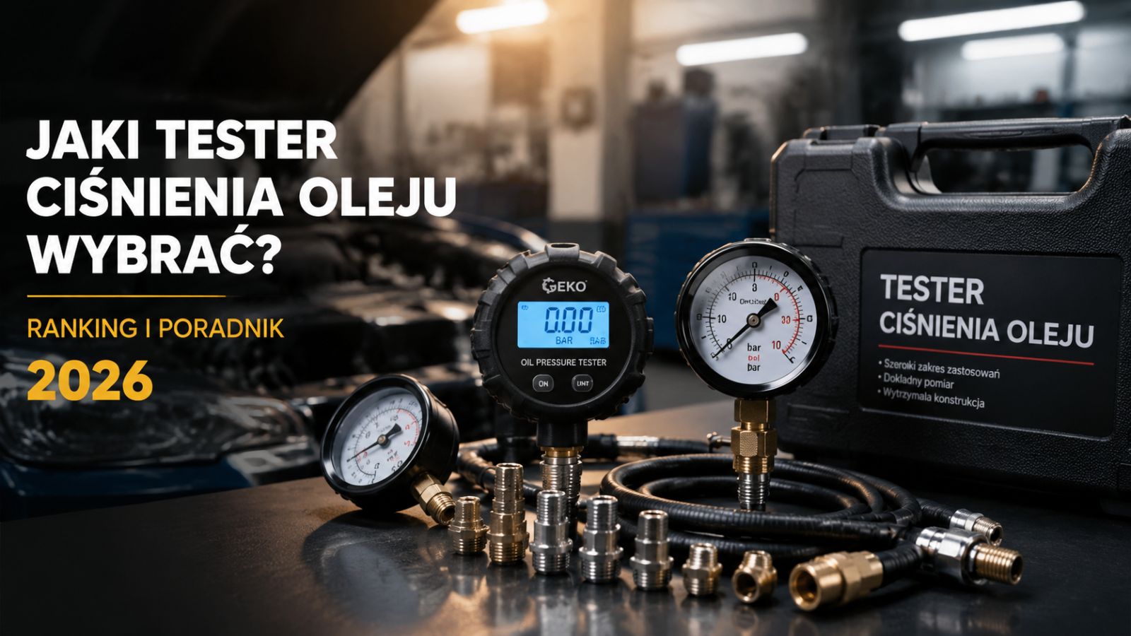 Jaki tester ciśnienia oleju wybrać? Ranking i poradnik 2026