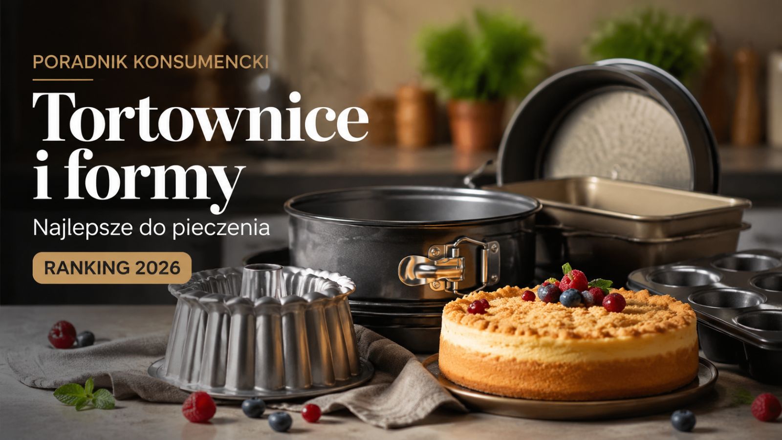 Najlepsze tortownice i formy do pieczenia – Ranking 2026