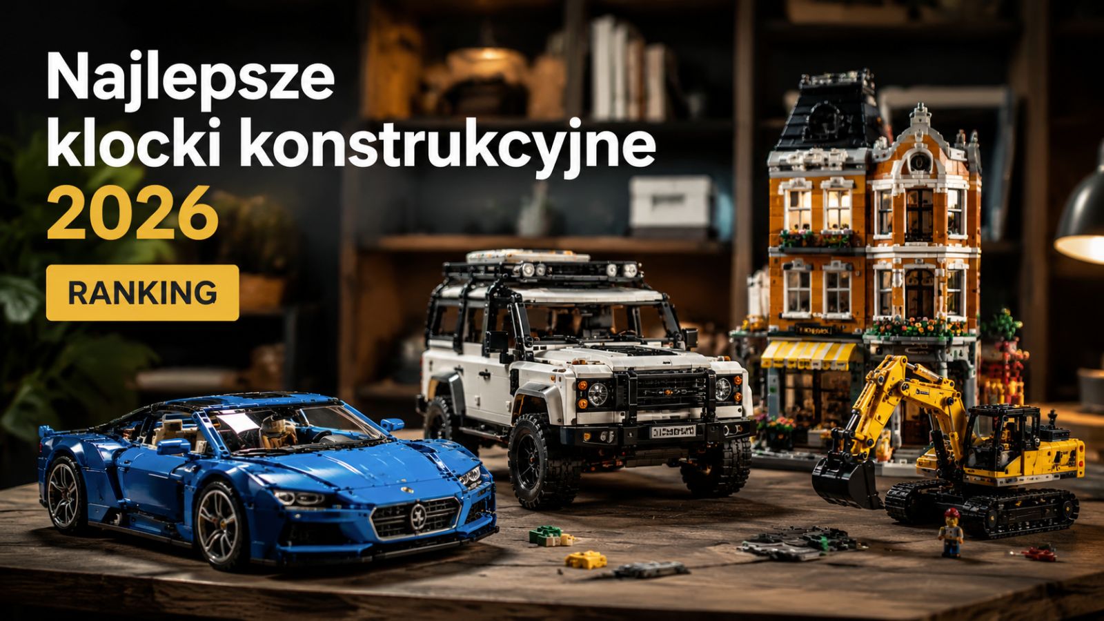 Najlepsze klocki konstrukcyjne 2026 – Ranking building toys