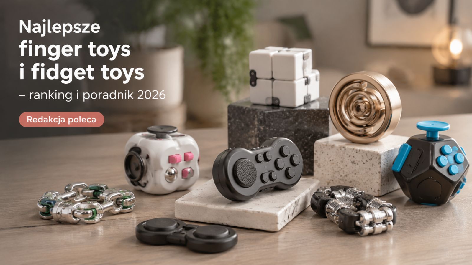 Najlepsze finger toys i fidget toys – ranking i poradnik 2026