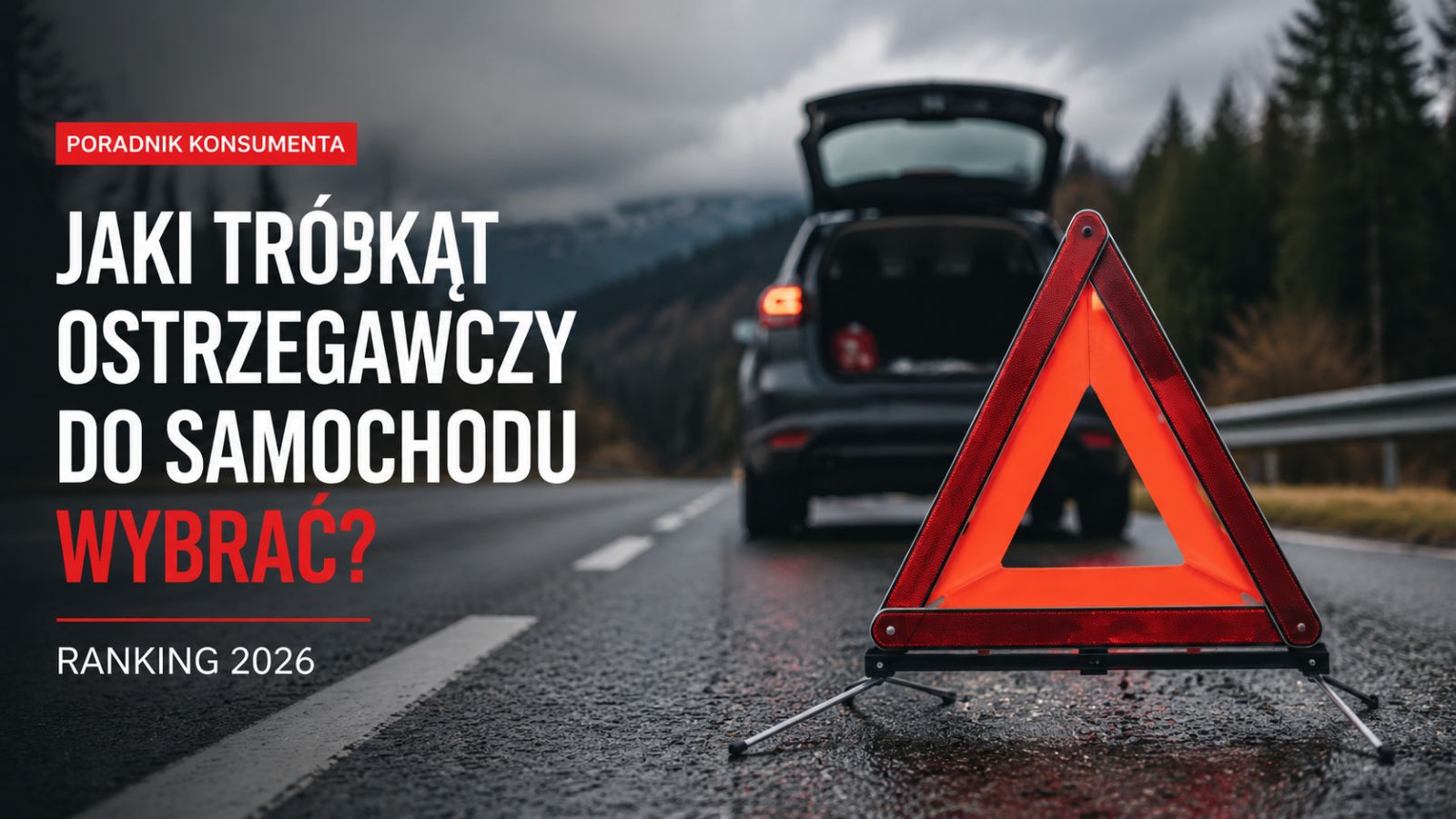 Jaki trójkąt ostrzegawczy do samochodu wybrać? Ranking 2026