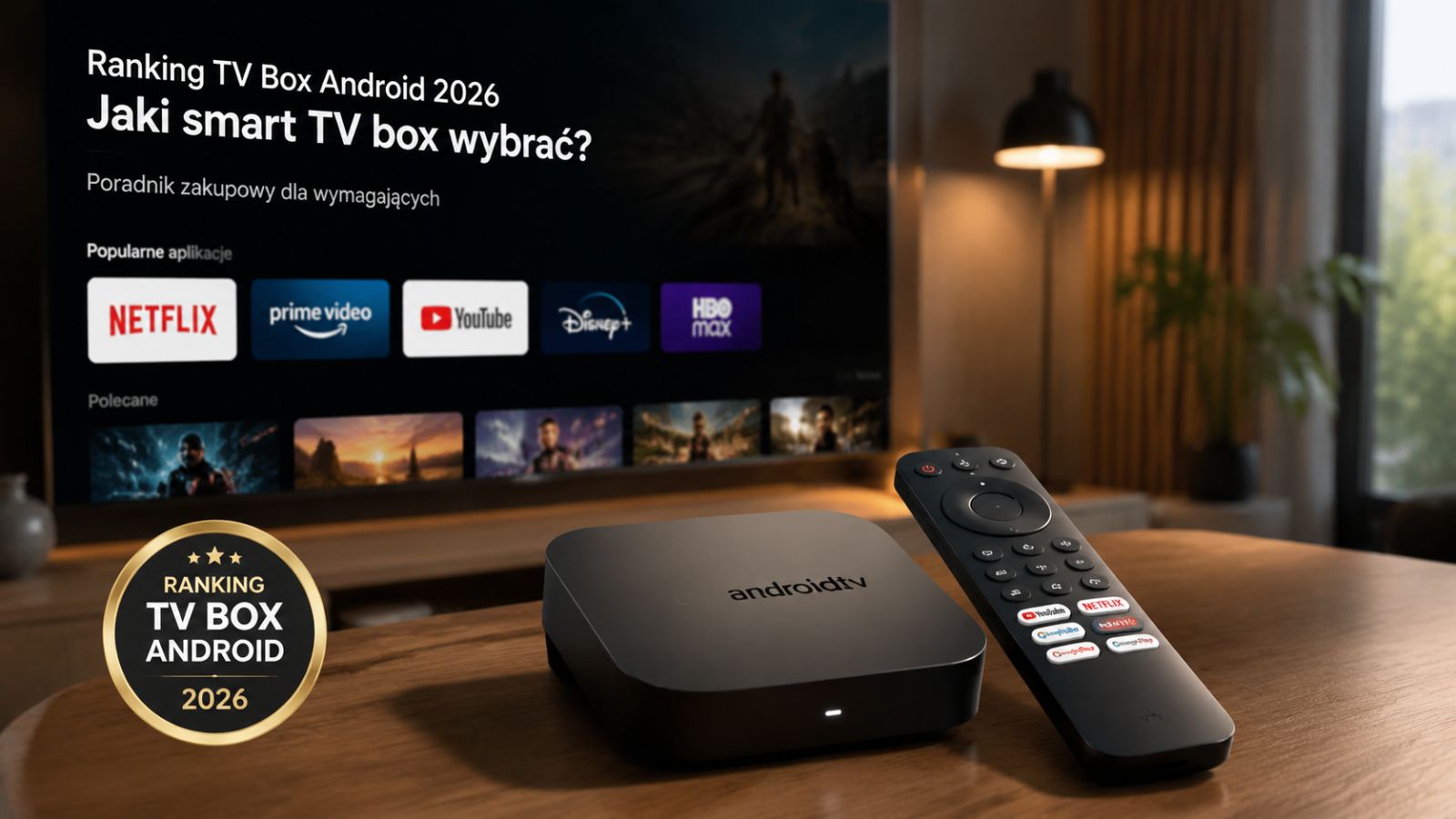 Ranking TV Box Android 2026: Jaki smart TV box wybrać?