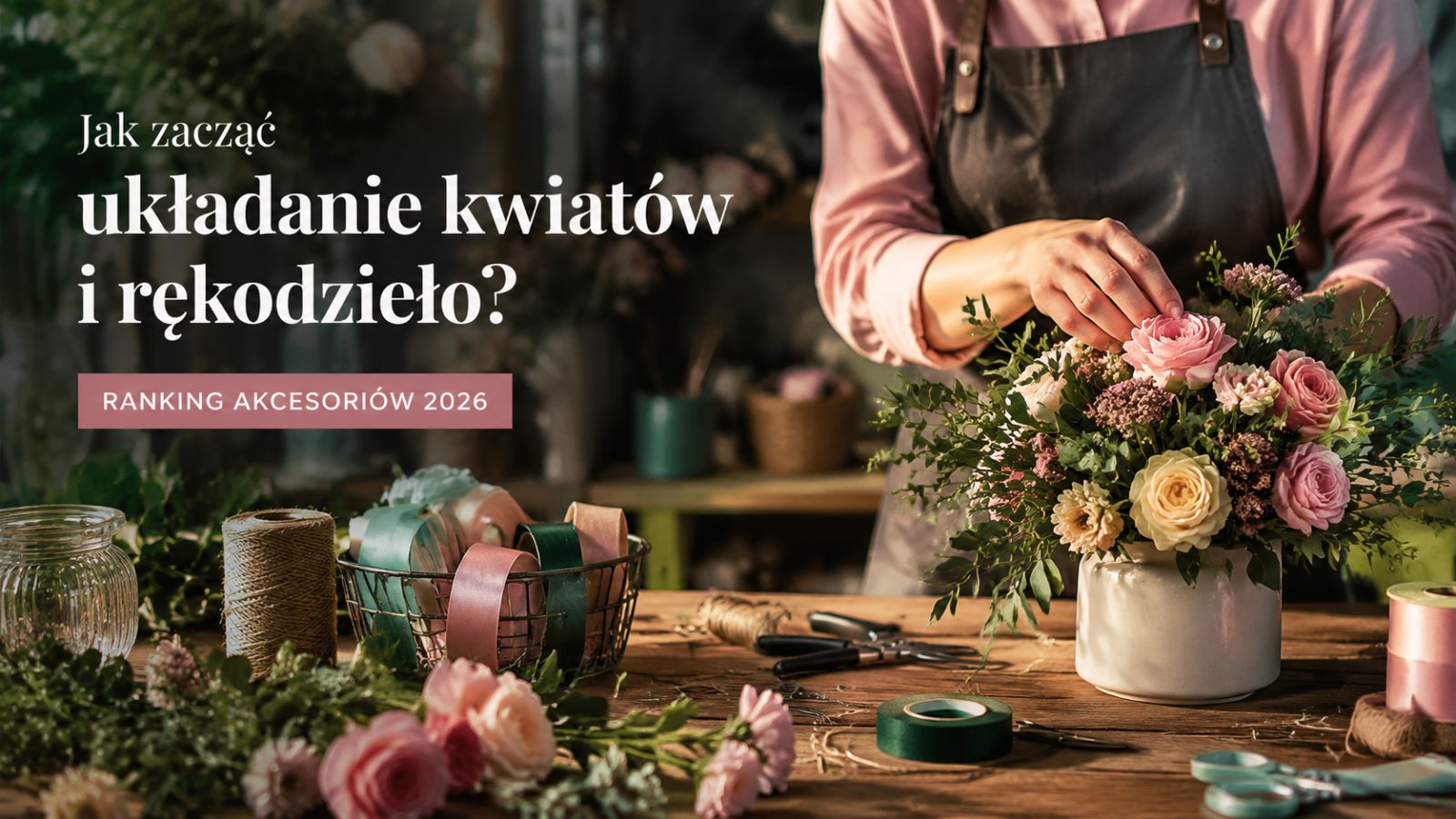 Jak zacząć układanie kwiatów i rękodzieło? Ranking akcesoriów 2026