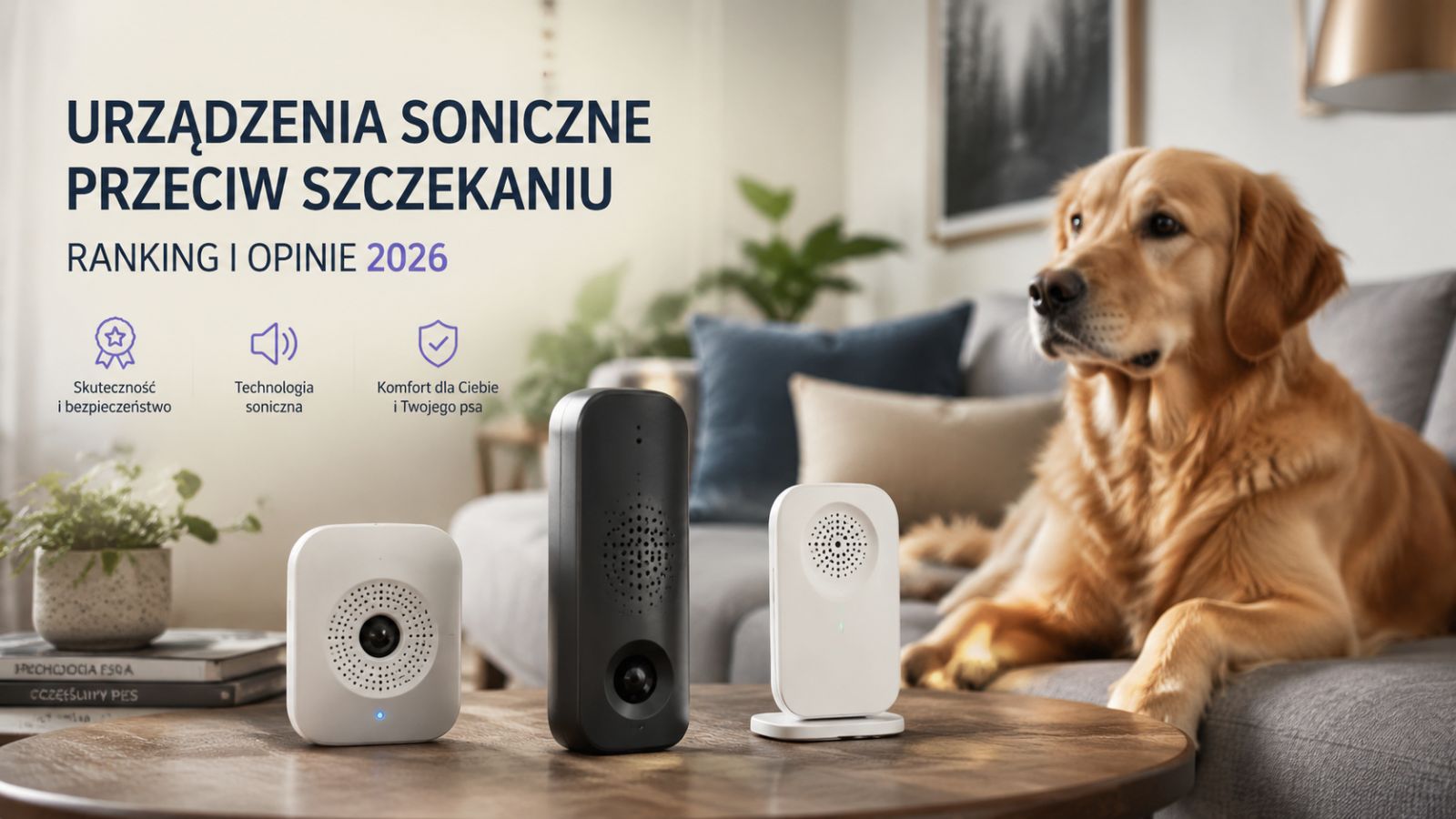 Urządzenia soniczne przeciw szczekaniu – ranking i opinie 2026