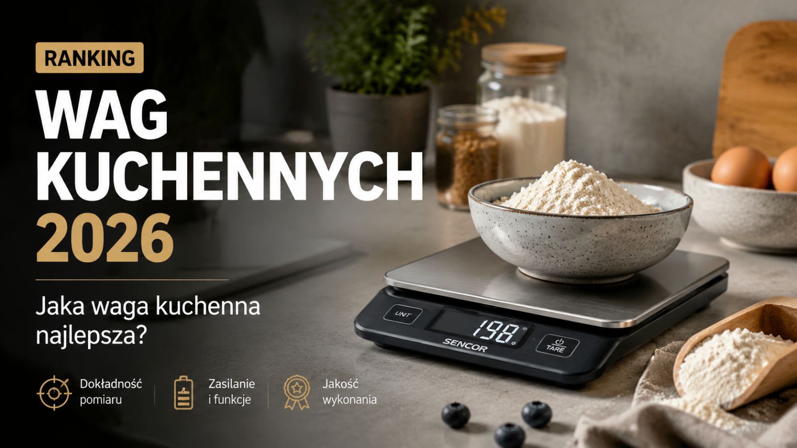 Ranking wag kuchennych 2026 – Jaka waga kuchenna najlepsza?