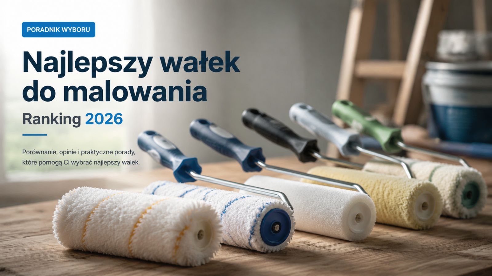 Najlepszy wałek do malowania – Ranking 2026 i poradnik wyboru