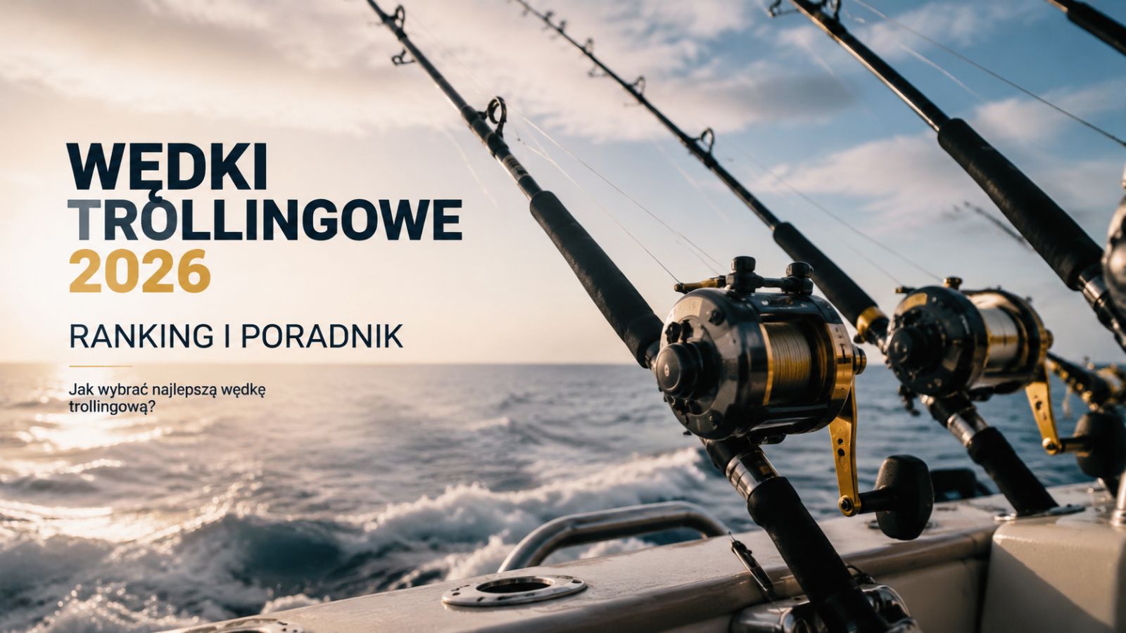 Najlepsze wędki trollingowe 2026 – Ranking i Poradnik