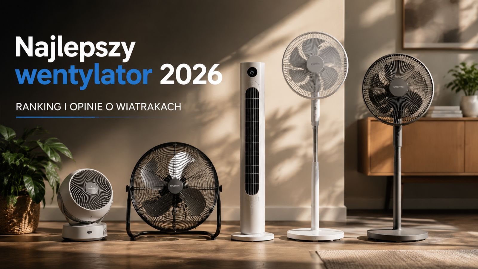 Najlepszy wentylator 2026 – ranking i opinie o wiatrakach