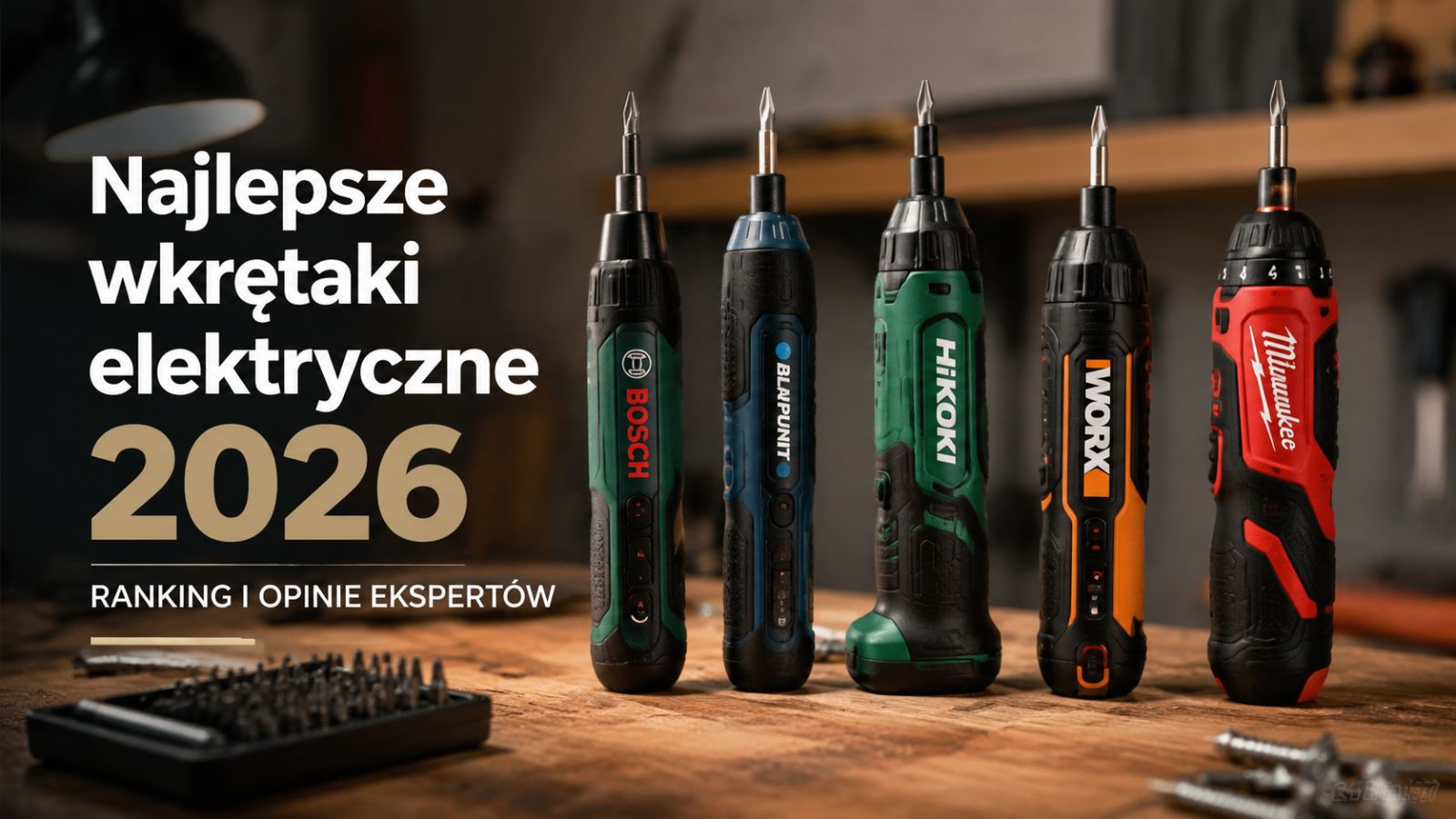 Najlepsze wkrętaki elektryczne 2026 – Ranking i opinie ekspertów
